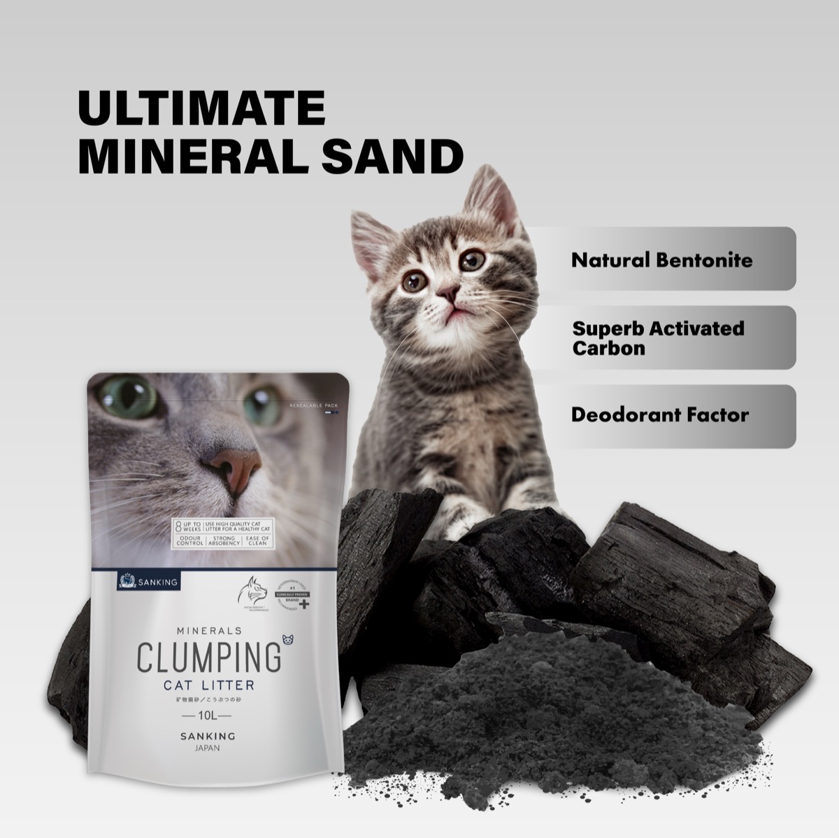 Premium mineral sand
