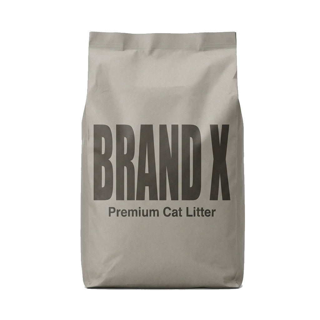 Generic premium cat litter brand
